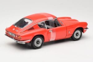 Triumph GT6 Mk3 Červený Sun Star 1:18 1056 Kov – obrázek 2 z 6