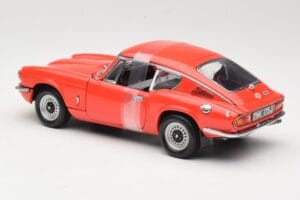 Triumph GT6 Mk3 Červený Sun Star 1:18 1056 Kov – obrázek 5 z 6