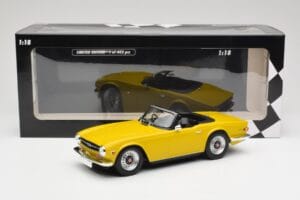 Triumph TR6 RHD Žlutý Minichamps 1:18 155132034 Kov – obrázek 6 z 6