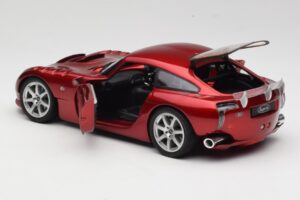 TVR Sagaris Červený Revell 1:18 08816 Kov – obrázek 5 z 8