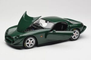 TVR Speed 12 Tmavě Zelený Hot Wheels 1:18 50429 Kov – obrázek 2 z 8