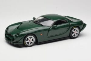 TVR Speed 12 Tmavě Zelený Hot Wheels 1:18 50429 Kov