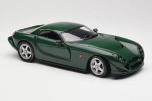 TVR Speed 12 Tmavě Zelený Hot Wheels 1:18 50429 Kov – obrázek 6 z 8