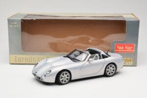 TVR Tuscan Mk2 Stříbrný Sun Star 1:18 4462 Kov – obrázek 8 z 8