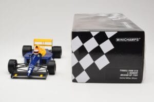 Tyrrell Ford 018 #4 J. Herbert Belgian GP 1989 Minichamps 1:18 110891104 Kov – obrázek 6 z 6