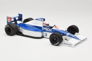 Tyrrell Ford 018 #4 S. Nakajima 6th Place USA GP 1990 Minichamps 1:18 110900003 Kov – obrázek 4 z 6