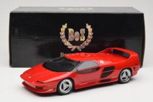 Vector M12 Červený BoS Models 1:18 BOS377 Pryskyřice – obrázek 6 z 6