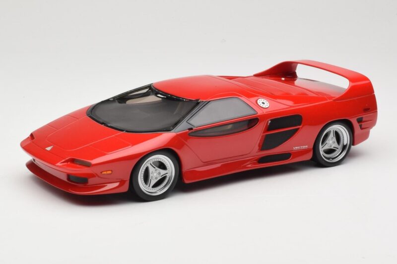 Vector M12 Červený BoS Models 1:18 BOS377 Pryskyřice
