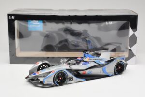 Venturi VFE05 Team Venturi #48 E. Mortara Formula E Season 5 2019 Minichamps 1:18 114180048 Kov – obrázek 6 z 6