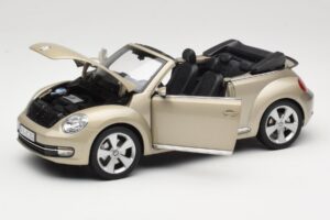 Volkswagen Beetle A5 Kabriolet Šedý Kyosho 1:18 5C3099302P7W Kov – obrázek 2 z 8