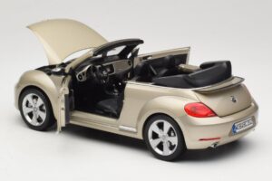 Volkswagen Beetle A5 Kabriolet Šedý Kyosho 1:18 5C3099302P7W Kov – obrázek 5 z 8