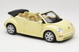 Volkswagen Beetle Kabriolet Žlutý Gate 1:18 VW24108 Kov – obrázek 6 z 8