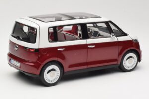 Volkswagen Bulli Minibus Concept Červený & Bílý Norev 1:18 7E9099203BL9 Kov – obrázek 3 z 8