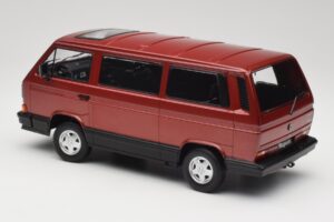 Volkswagen Bus T3 Multivan Magnum Mars Red Metallic KK-Scale 1:18 KKDC180991 Kov – obrázek 5 z 6