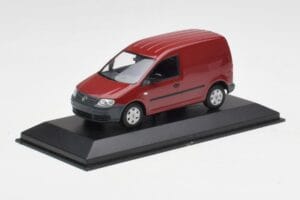 Volkswagen Caddy 2K Tmavě Červený Minichamps 1:43 CADDY004 Kov – obrázek 2 z 4