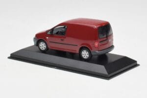 Volkswagen Caddy 2K Tmavě Červený Minichamps 1:43 CADDY004 Kov – obrázek 3 z 4