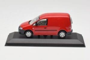 Volkswagen Caddy 2K Červený Minichamps 1:43 CADDY008 Kov