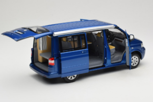 Volkswagen California T4 Ravenna Blue Metallic Norev 1:18 188607 Kov – obrázek 2 z 8