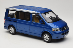 Volkswagen California T4 Ravenna Blue Metallic Norev 1:18 188607 Kov – obrázek 6 z 8