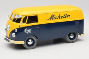 Volkswagen T1 Combi Michelin Černý & Žlutý Solido 1:18 9406 Kov