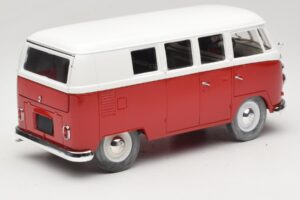Volkswagen Combi T1 Červený & Bílý Solido 1:18 8031 Kov – obrázek 3 z 8