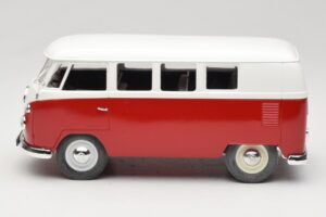 Volkswagen Combi T1 Červený & Bílý Solido 1:18 8031 Kov – obrázek 4 z 8