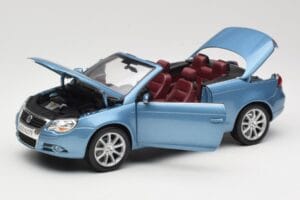 Volkswagen Eos Modrý Norev 1:18 188422 Kov – obrázek 2 z 8
