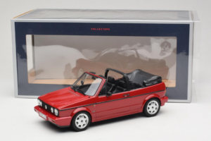 Volkswagen Golf Mk1 Kabriolet Červený Norev 1:18 188626 Kov – obrázek 6 z 6