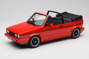 Volkswagen Golf Mk1 Kabriolet Sportline Červený Otto 1:12 G095 Pryskyřice