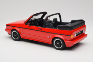 Volkswagen Golf Mk1 Kabriolet Sportline Červený Otto 1:12 G095 Pryskyřice – obrázek 5 z 6