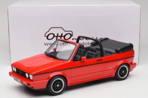Volkswagen Golf Mk1 Kabriolet Sportline Červený Otto 1:12 G095 Pryskyřice – obrázek 6 z 6