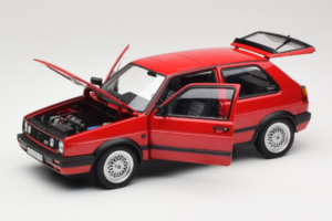 Volkswagen Golf GTI Mk2 Červený Norev 1:18 188438 Kov – obrázek 2 z 8