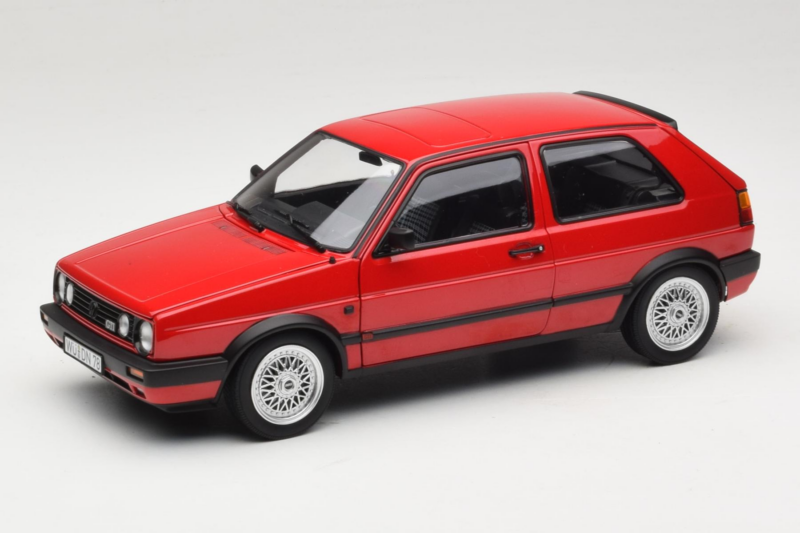 Volkswagen Golf GTI Mk2 Červený Norev 1:18 188438 Kov