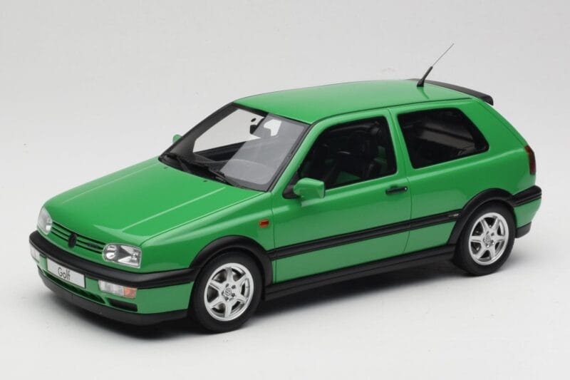 Volkswagen Golf GTI Mk3 Color Concept Zelený Otto 1:18 OT1187 Pryskyřice