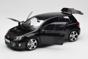Volkswagen Golf GTI Mk6 Černý Norev 1:18 188502 Kov – obrázek 2 z 8