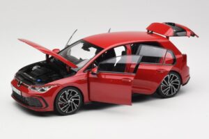 Volkswagen Golf GTI Mk8 Tornado Red Norev 1:18 188595 Kov – obrázek 2 z 8