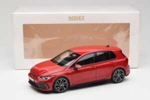 Volkswagen Golf GTI Mk8 Tornado Red Norev 1:18 188595 Kov – obrázek 8 z 8