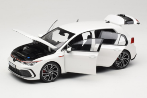 Volkswagen Golf GTI Mk8 White Metallic Norev 1:18 188593 Kov – obrázek 2 z 8