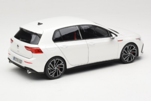 Volkswagen Golf GTI Mk8 White Metallic Norev 1:18 188593 Kov – obrázek 3 z 8