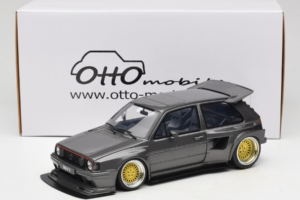 Volkswagen Golf Mk2 Khyzyl Saleem Šedý Otto 1:18 OT476 Pryskyřice – obrázek 6 z 6
