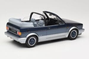 Volkswagen Golf Mk1 Kabriolet Bel Air Blue Metallic Norev 1:18 188404 Kov – obrázek 2 z 6