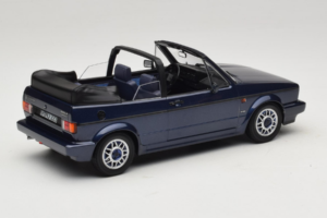 Volkswagen Golf Mk1 Kabriolet Quartett Inca Blue Norev 1:18 188628 Kov – obrázek 2 z 6