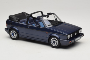 Volkswagen Golf Mk1 Kabriolet Quartett Inca Blue Norev 1:18 188628 Kov – obrázek 4 z 6