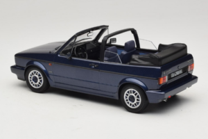 Volkswagen Golf Mk1 Kabriolet Quartett Inca Blue Norev 1:18 188628 Kov – obrázek 5 z 6