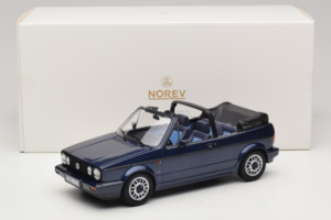 Volkswagen Golf Mk1 Kabriolet Quartett Inca Blue Norev 1:18 188628 Kov – obrázek 6 z 6