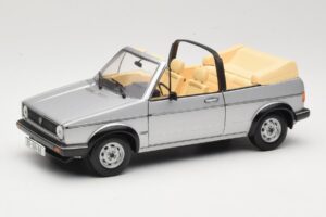 Volkswagen Golf Mk1 Kabriolet Stříbrný Sun Star 1:18 VW004 Kov