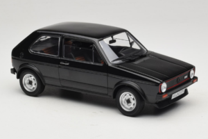 Volkswagen Golf Mk1 GTI Černý Norev 1:18 188487 Kov – obrázek 6 z 8