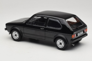 Volkswagen Golf Mk1 GTI Černý Norev 1:18 188487 Kov – obrázek 7 z 8