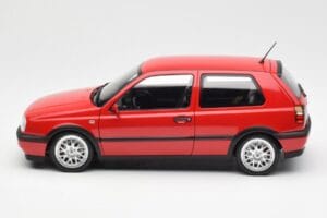 Volkswagen Golf Mk3 GTI Flash Red Norev 1:18 188418 Kov – obrázek 4 z 8