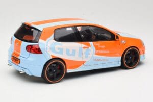 Volkswagen Golf Mk5 Zender Gulf Norev 1:18 188454 Kov – obrázek 3 z 8